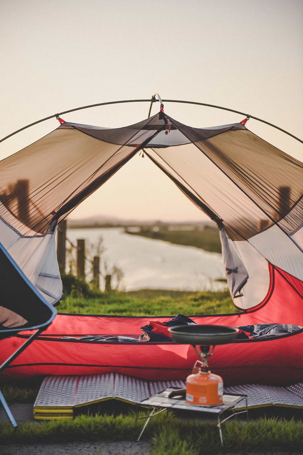 camping bed